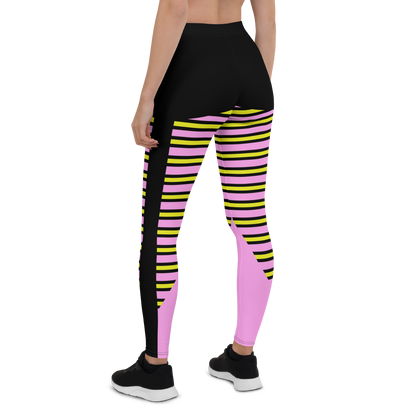 BabyCakes Regular Leggings - Pink Stepper