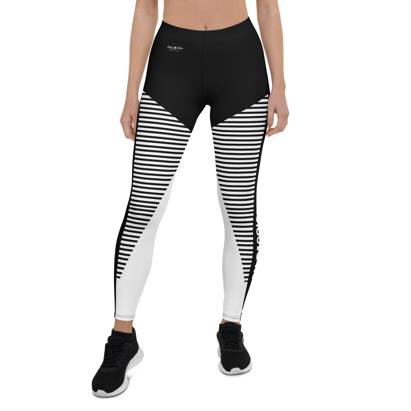 BabyCakes Regular Leggings - 'Fashion Passion' - Black & White