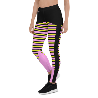 BabyCakes Regular Leggings - Pink Stepper