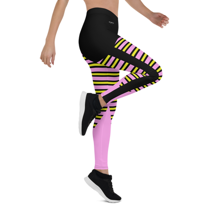 BabyCakes Regular Leggings - Pink Stepper