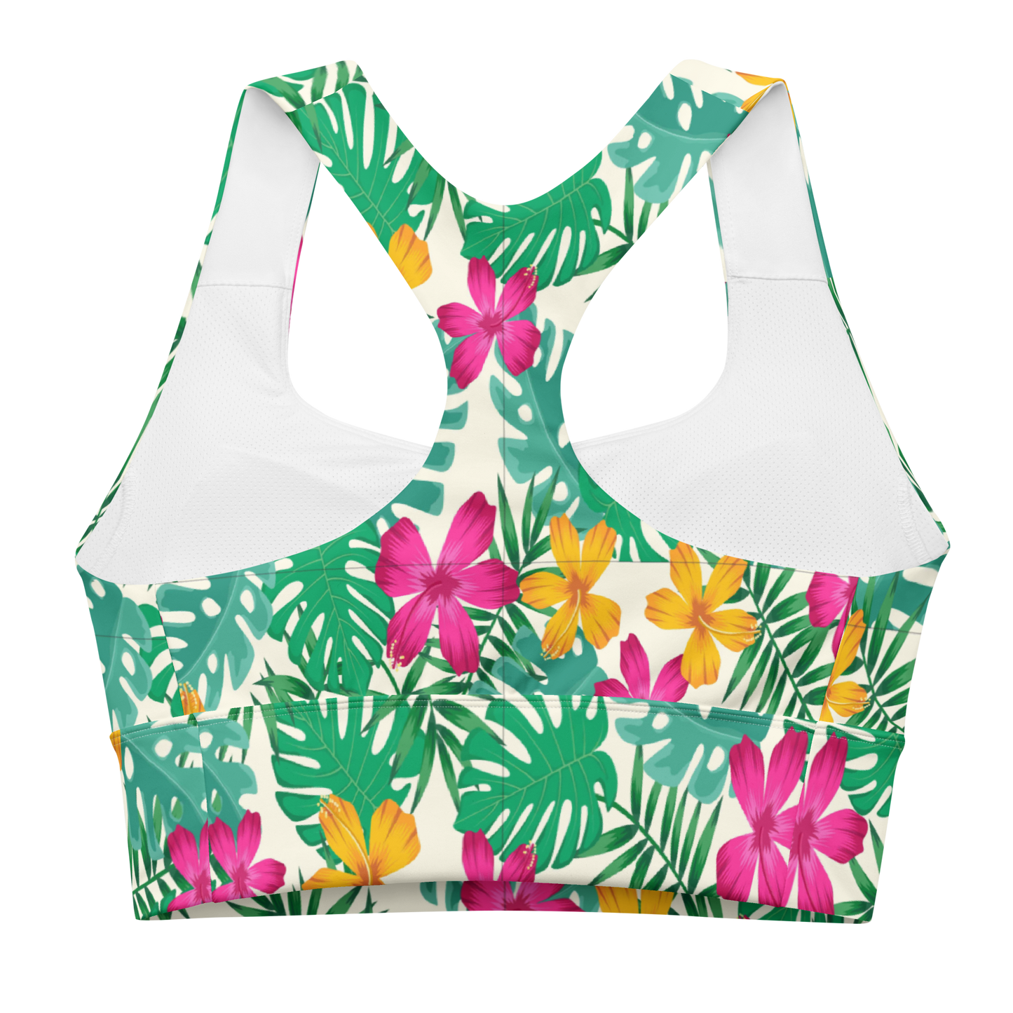 BabyCakes Longline Sports Bra - Floral