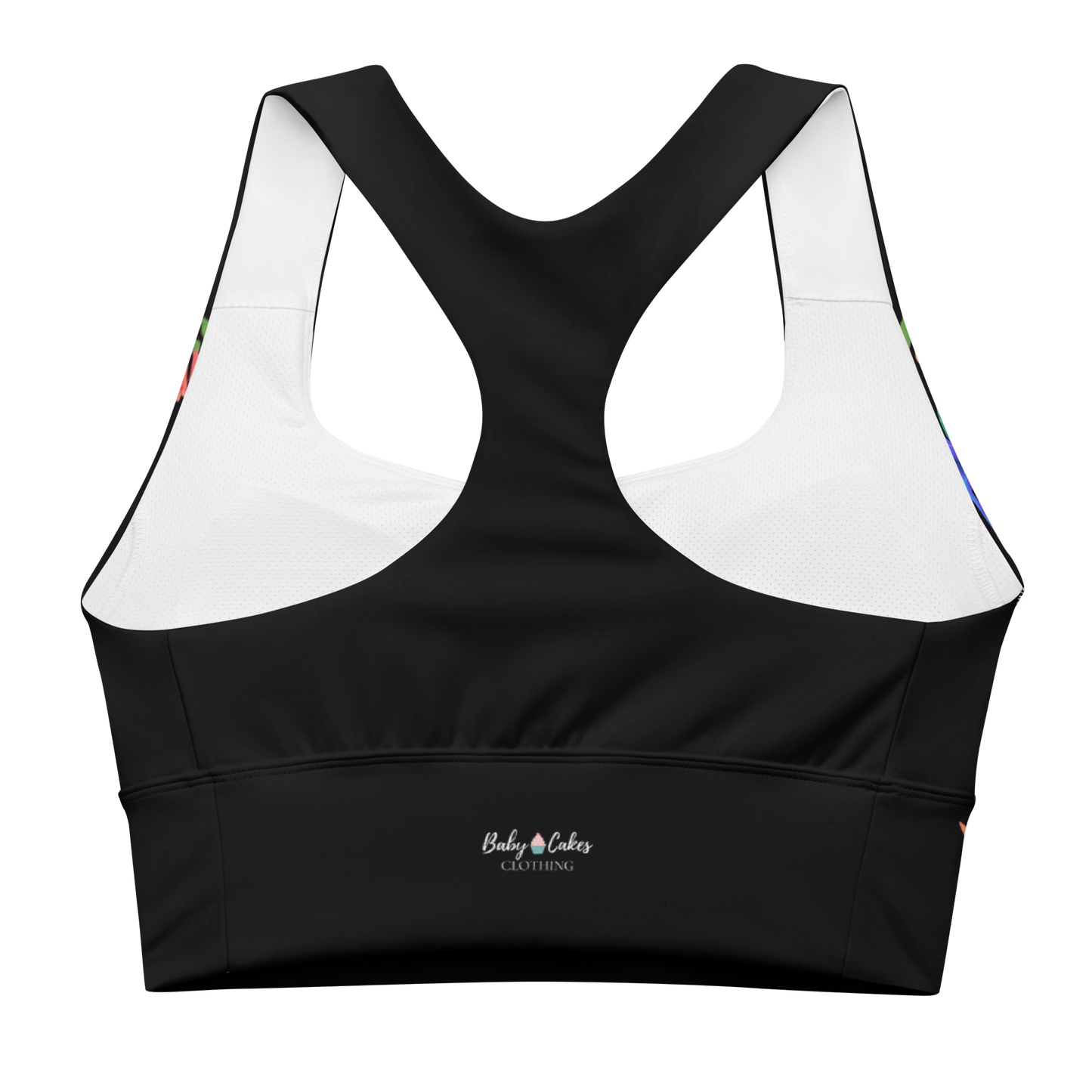 BabyCakes Longline Sports Bra - Nature Bird