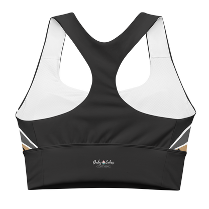 BabyCakes Longline Sports Bra - HoneyComb