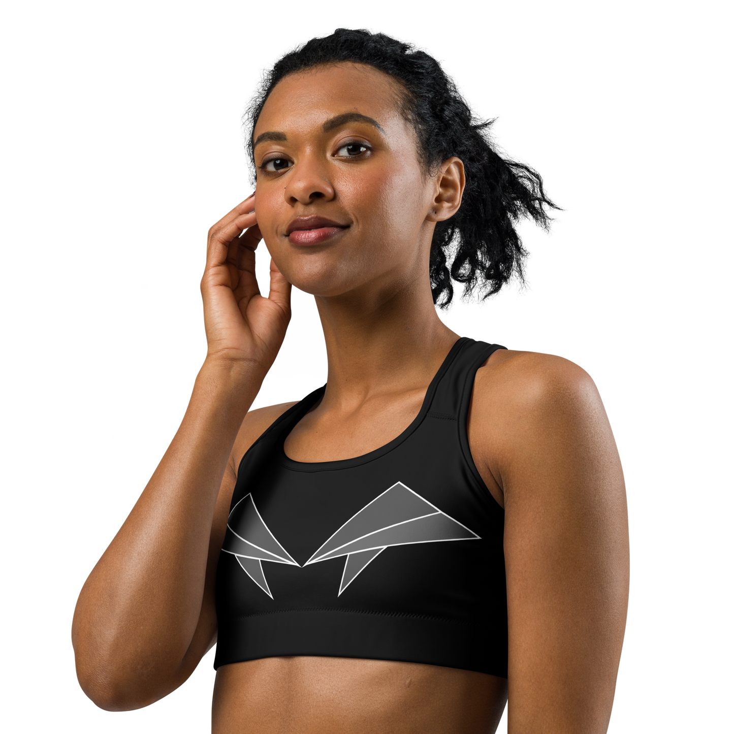 BabyCakes Sports Bra - Pointed Grey