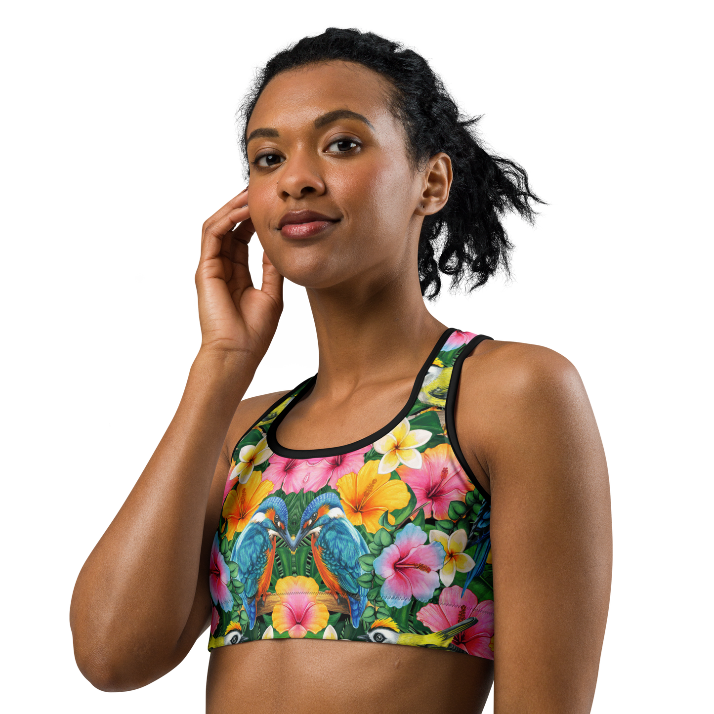 BabyCakes Sports Bra - Blue Bird