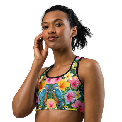 BabyCakes Sports Bra - Blue Bird