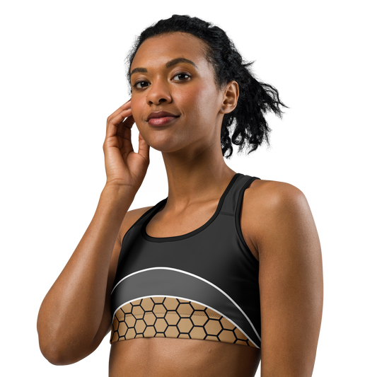 BabyCakes Sports Bra - HoneyComb