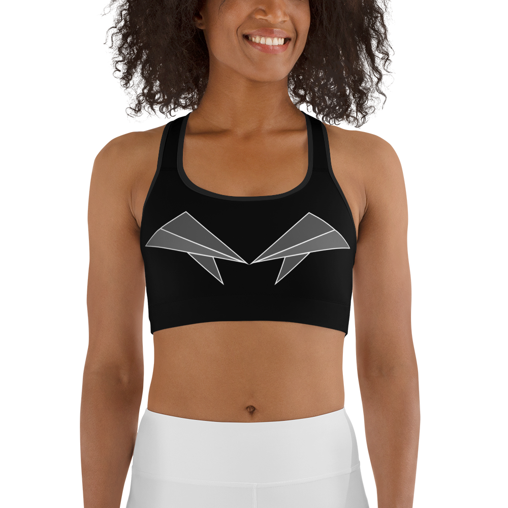 BabyCakes Sports Bra - Pointed Grey