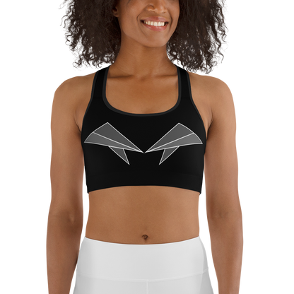 BabyCakes Sports Bra - Pointed Grey