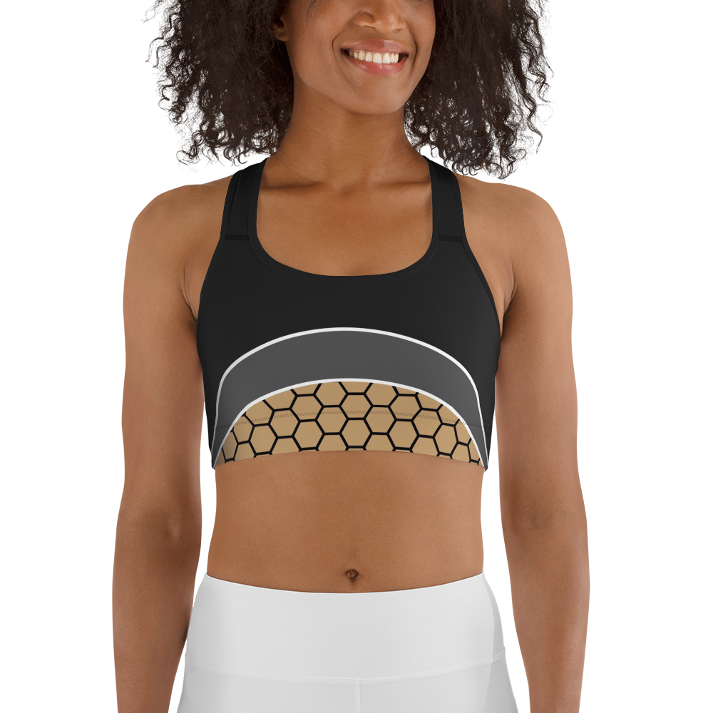 BabyCakes Sports Bra - HoneyComb