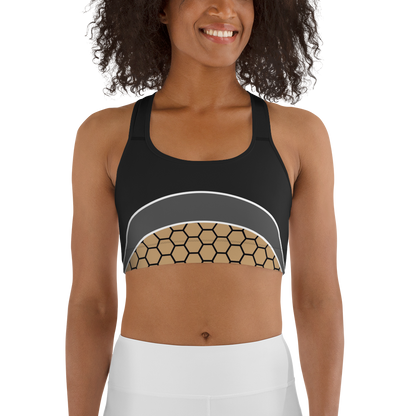 BabyCakes Sports Bra - HoneyComb