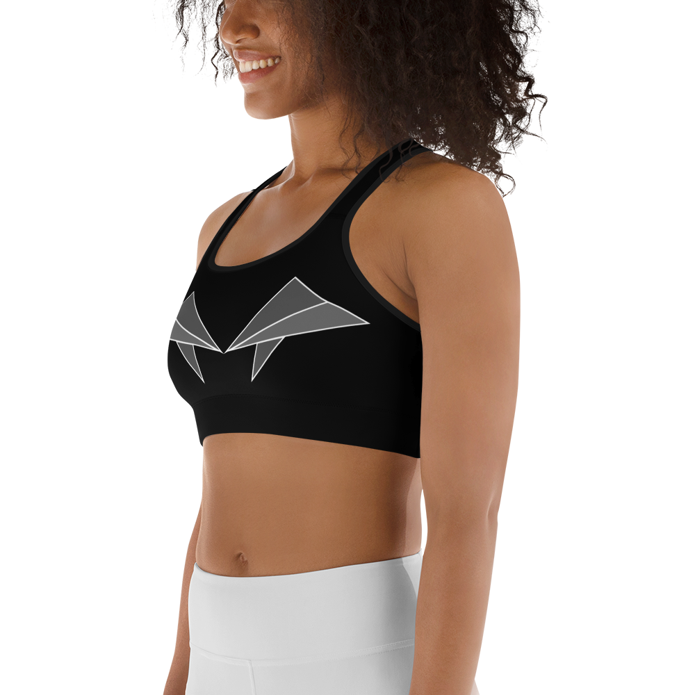 BabyCakes Sports Bra - Pointed Grey