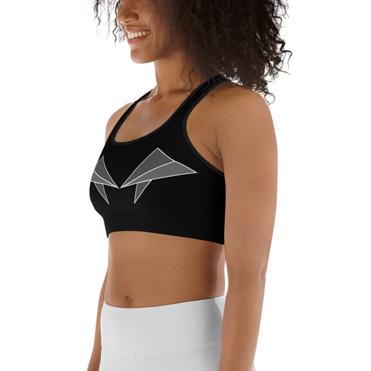 BabyCakes Sports Bra - Pointed Grey