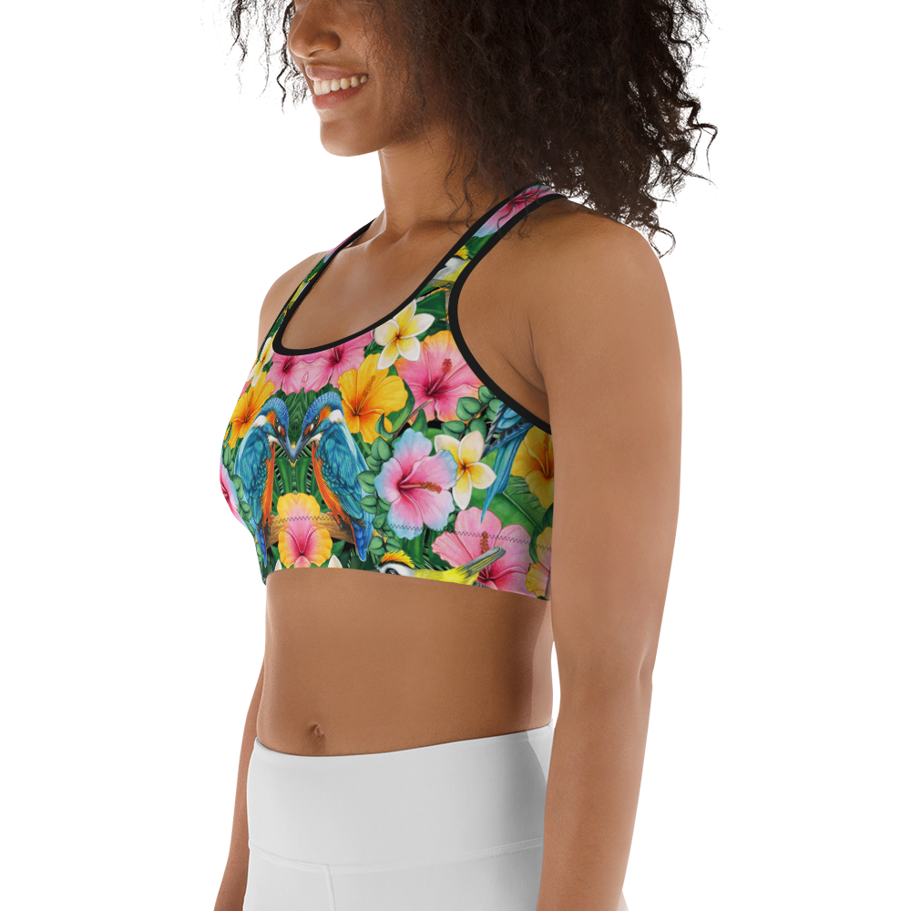 BabyCakes Sports Bra - Blue Bird