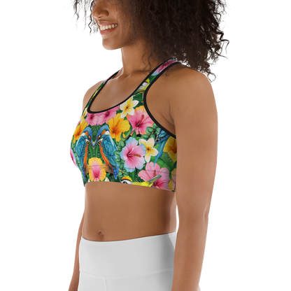 BabyCakes Sports Bra - Blue Bird