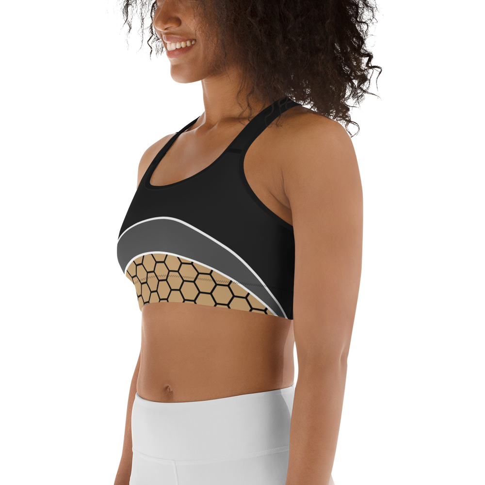 BabyCakes Sports Bra - HoneyComb