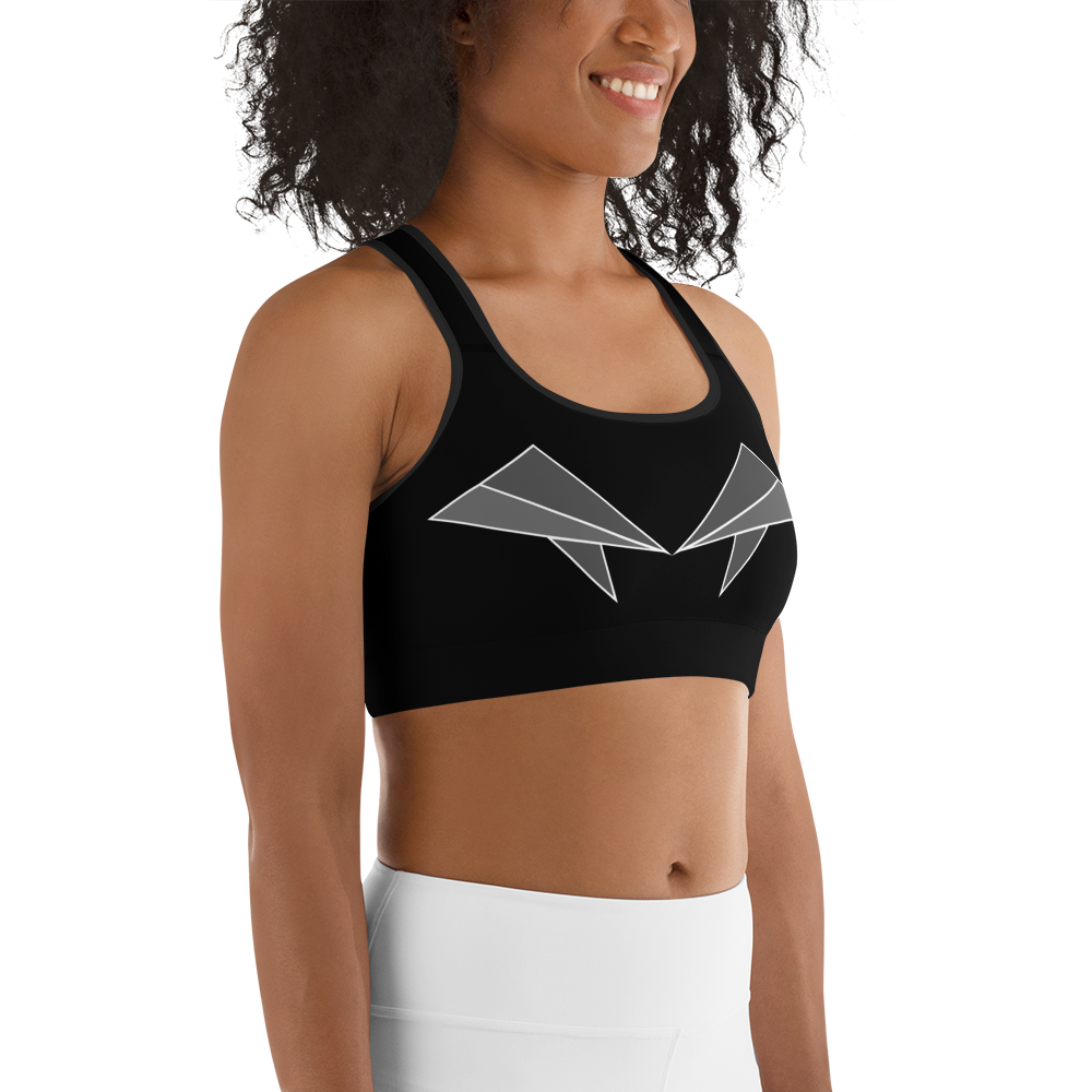 BabyCakes Sports Bra - Pointed Grey