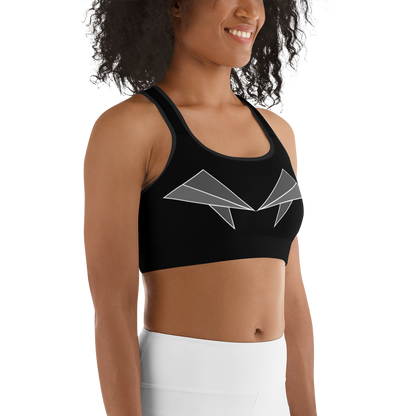 BabyCakes Sports Bra - Pointed Grey