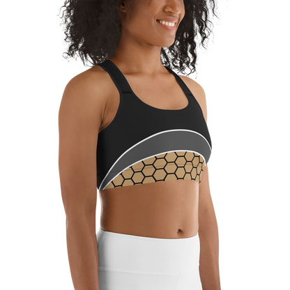 BabyCakes Sports Bra - HoneyComb