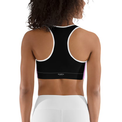 BabyCakes Sports Bra - Pink Stepper