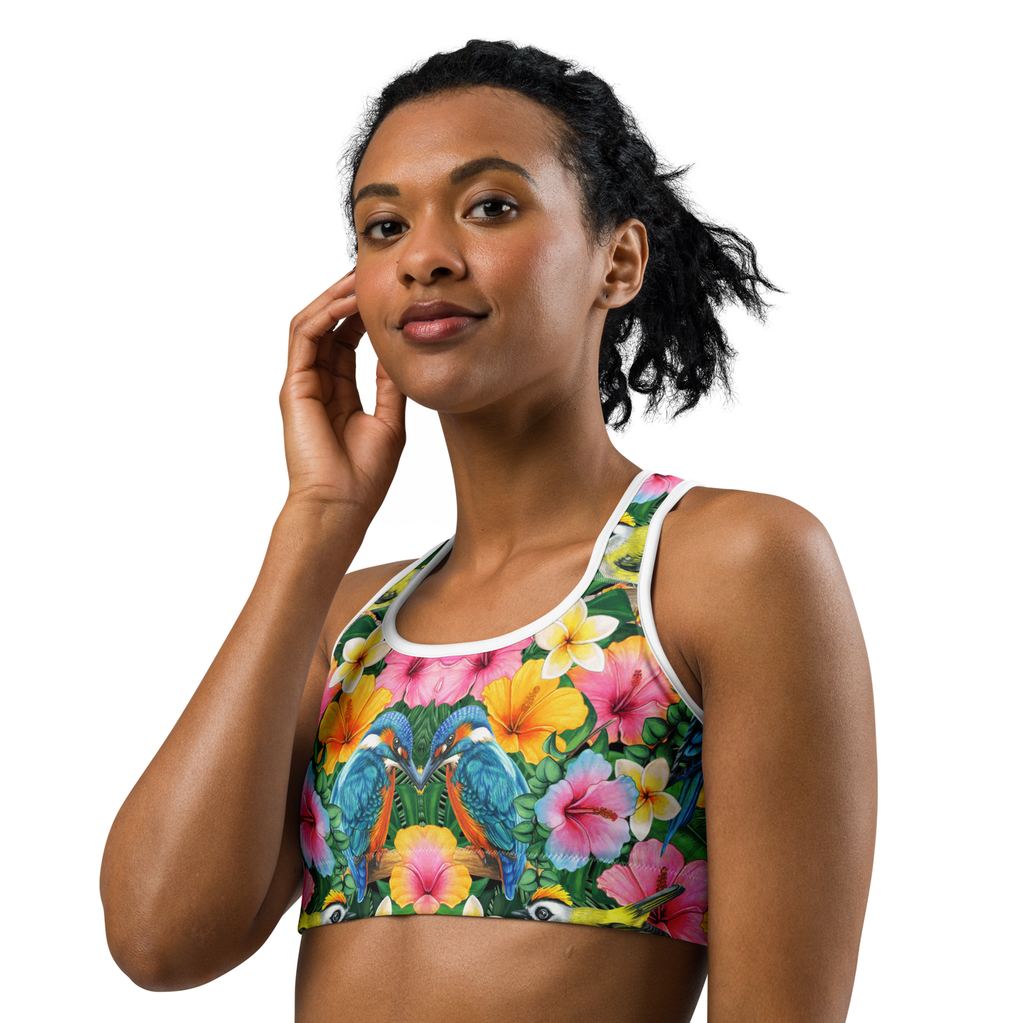 BabyCakes Sports Bra - Blue Bird