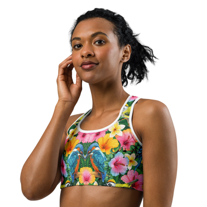 BabyCakes Sports Bra - Blue Bird