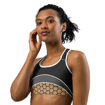 BabyCakes Sports Bra - HoneyComb