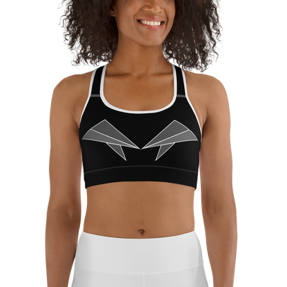 BabyCakes Sports Bra - Pointed Grey