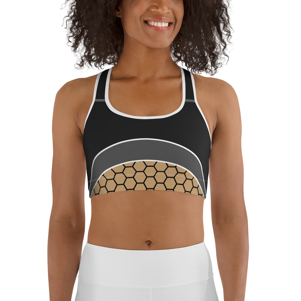 BabyCakes Sports Bra - HoneyComb