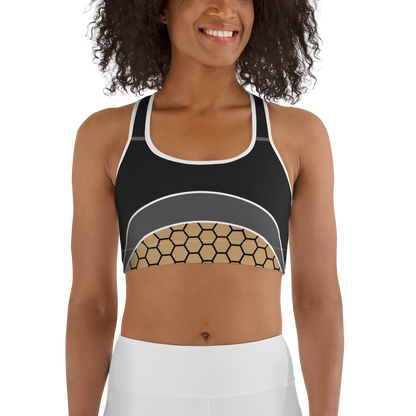 BabyCakes Sports Bra - HoneyComb