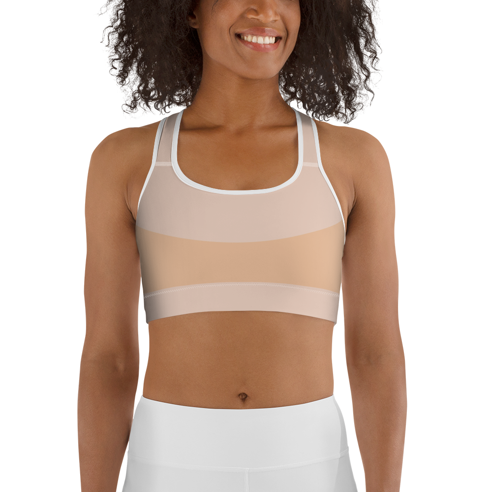 BabyCakes Sports Bra - Peach