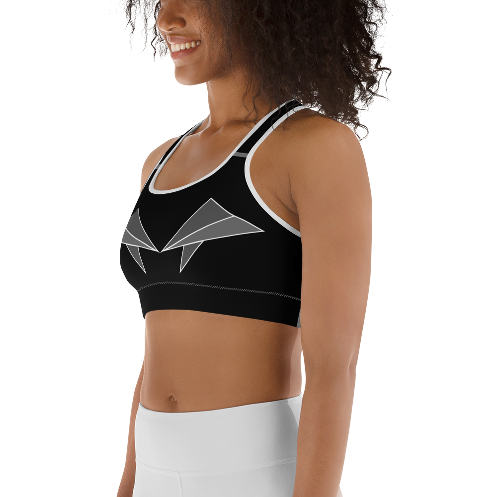 BabyCakes Sports Bra - Pointed Grey