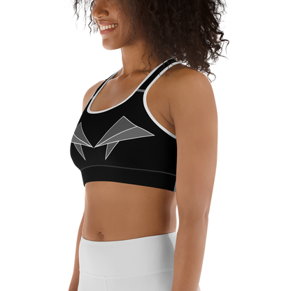 BabyCakes Sports Bra - Pointed Grey