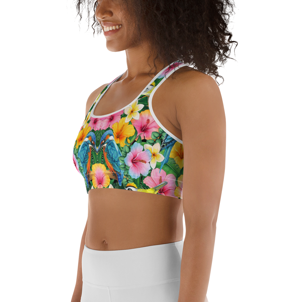 BabyCakes Sports Bra - Blue Bird