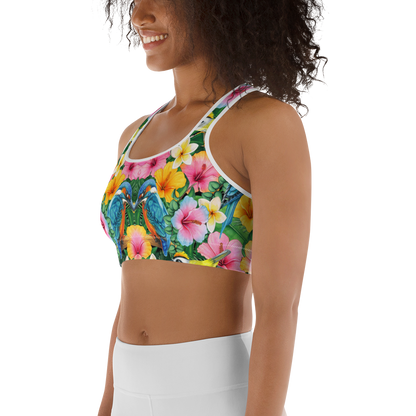 BabyCakes Sports Bra - Blue Bird