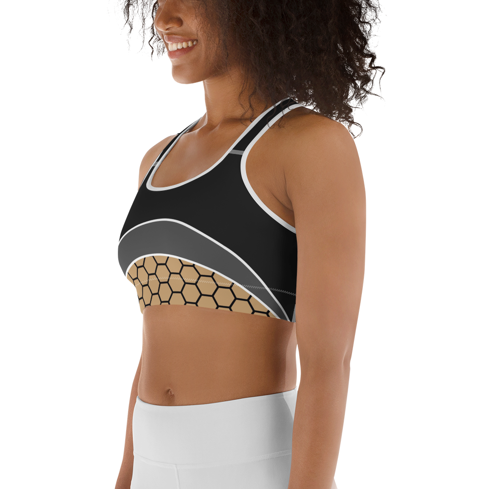 BabyCakes Sports Bra - HoneyComb