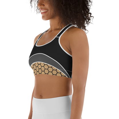 BabyCakes Sports Bra - HoneyComb