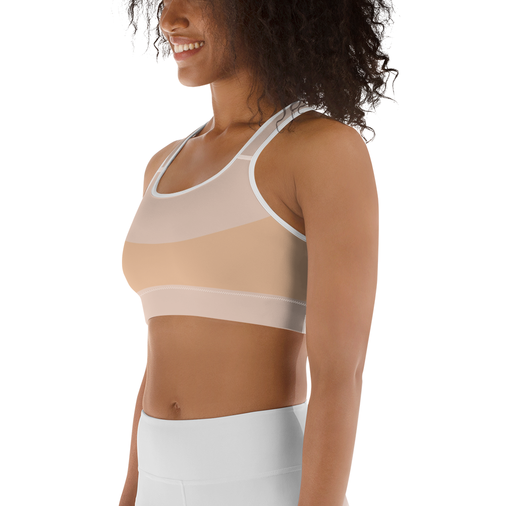 BabyCakes Sports Bra - Peach