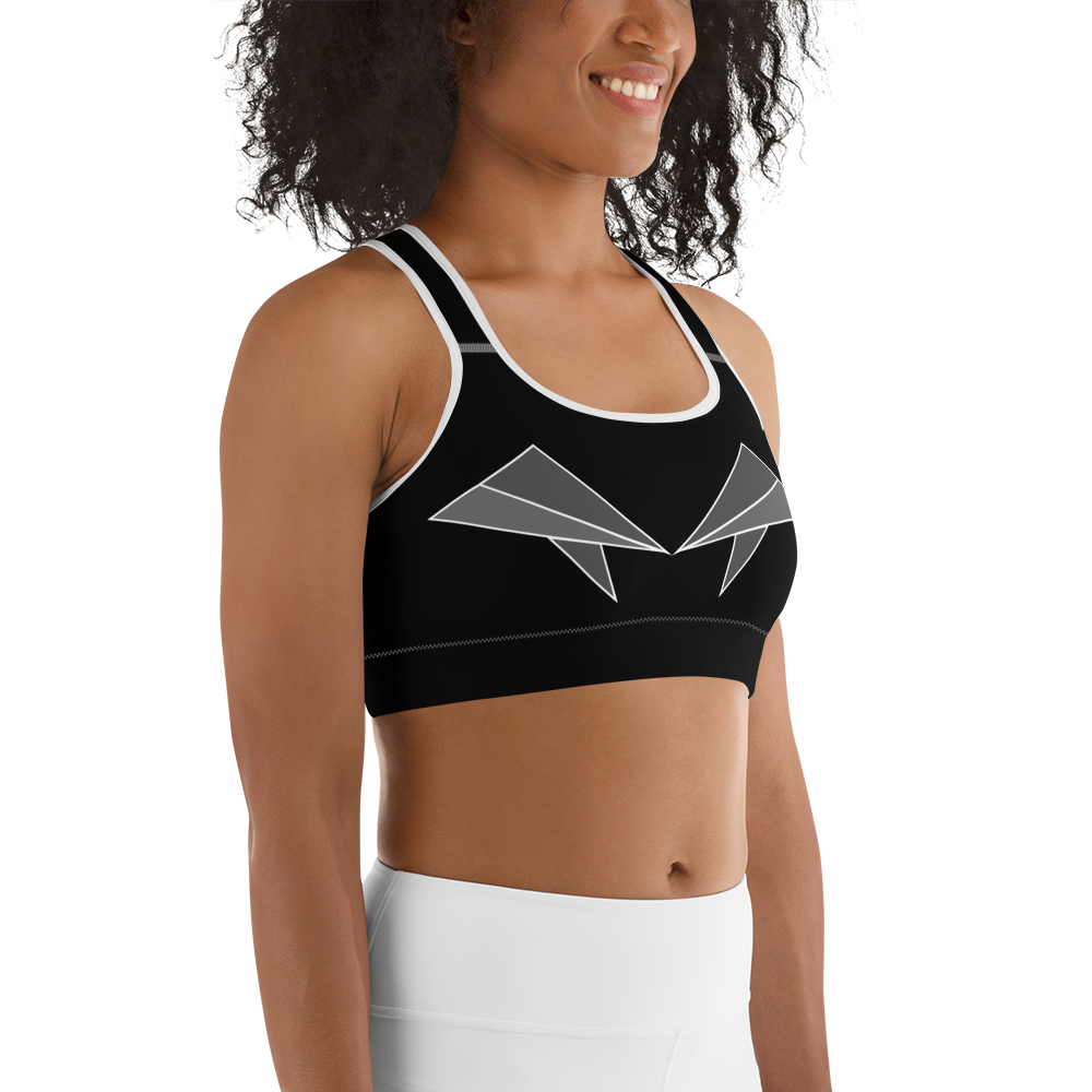 BabyCakes Sports Bra - Pointed Grey