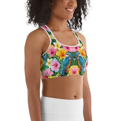 BabyCakes Sports Bra - Blue Bird