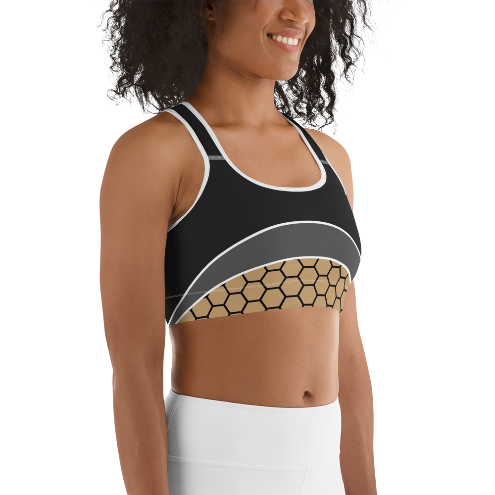 BabyCakes Sports Bra - HoneyComb