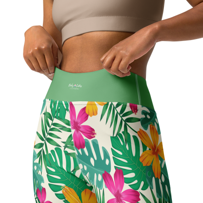 BabyCakes Yoga Leggings - Floral