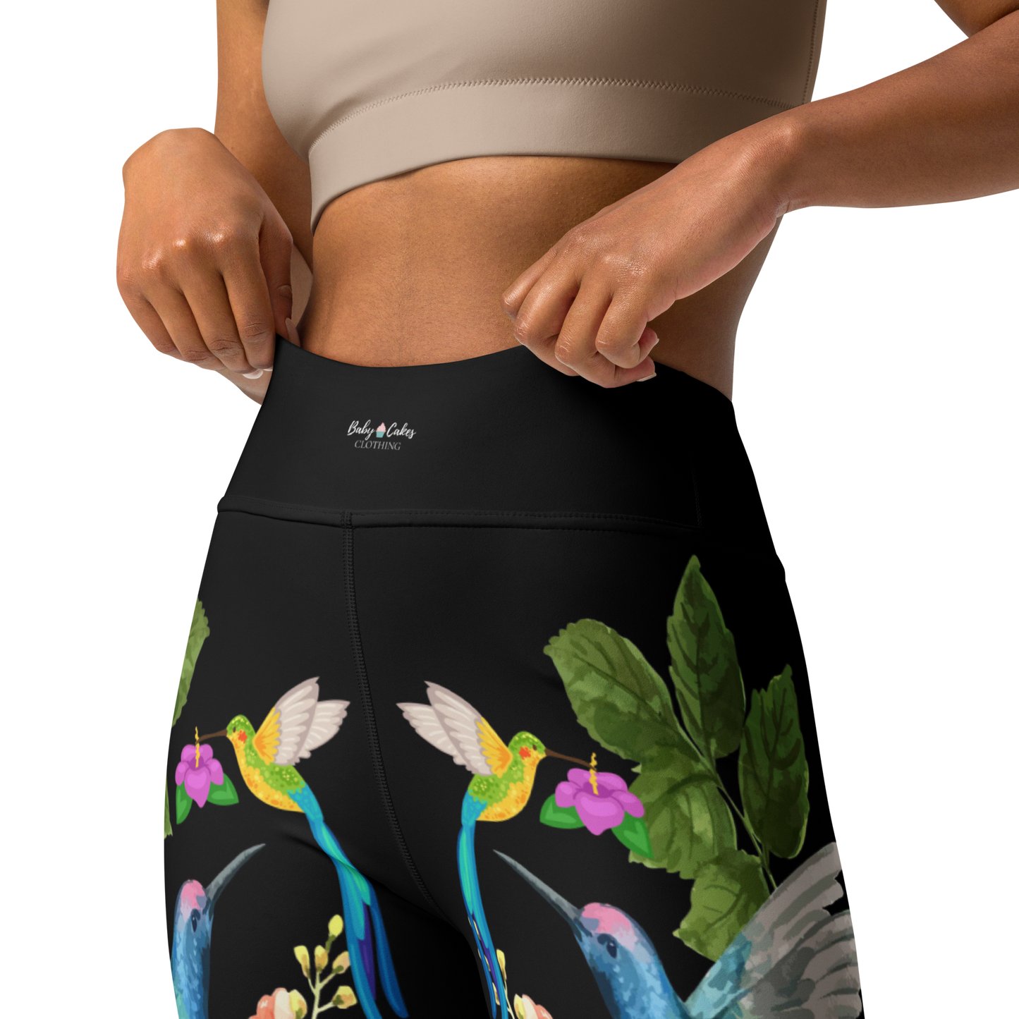 BabyCakes Yoga Leggings - Nature Bird