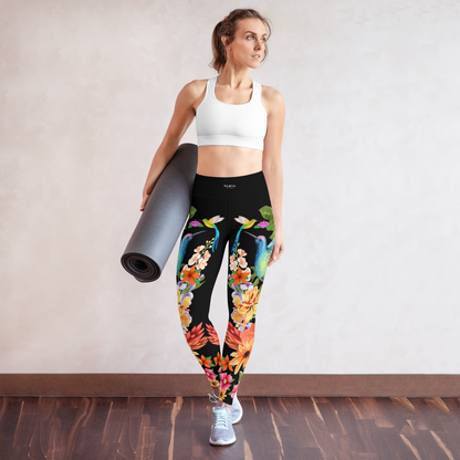 BabyCakes Yoga Leggings - Nature Bird