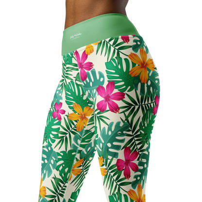 BabyCakes Yoga Leggings - Floral