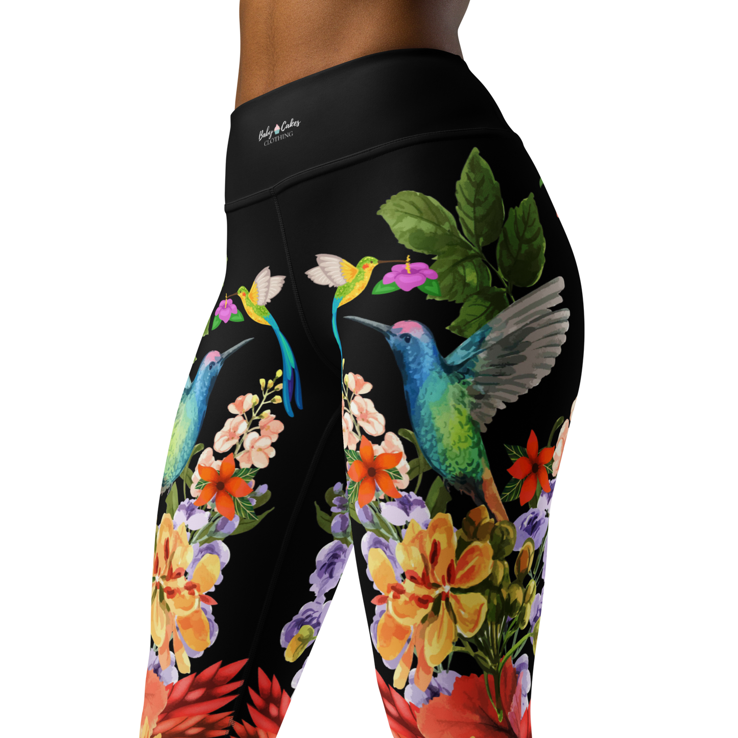 BabyCakes Yoga Leggings - Nature Bird