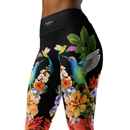 BabyCakes Yoga Leggings - Nature Bird