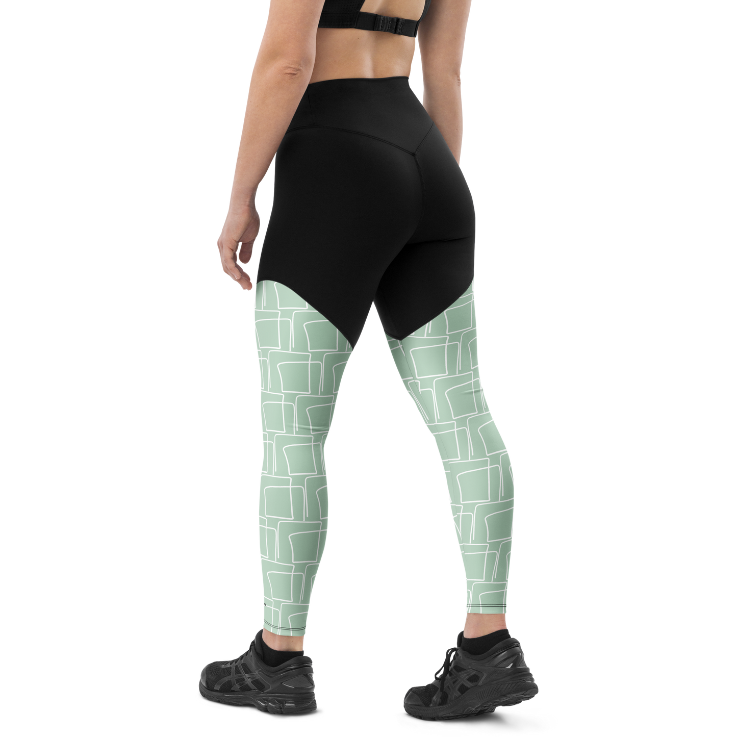 BabyCakes Sports Leggings - Teal Squared