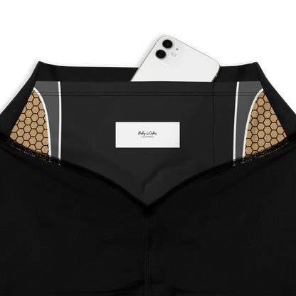 BabyCakes Sports Leggings - HoneyComb