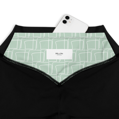 BabyCakes Sports Leggings - Teal Squared